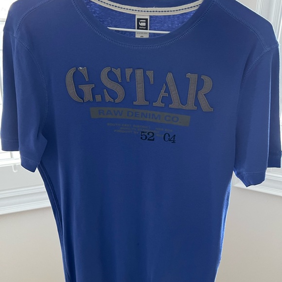 G star blue t shirt , size medium - Picture 1 of 1
